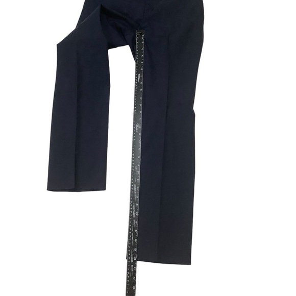 Banana Republic Martin Fit Slacks Sz 0 Navy - Picture 5 of 9